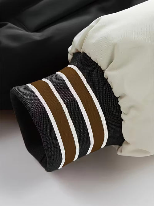 Patchwork Knitted Sweater – Vintage Colorblock Unisex  by fashion obique