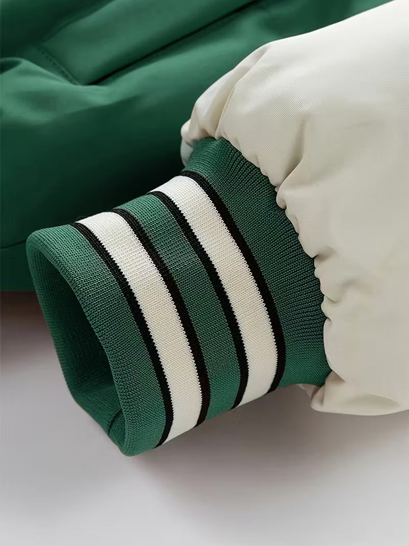 Patchwork Knitted Sweater – Vintage Colorblock Unisex  by fashion obique